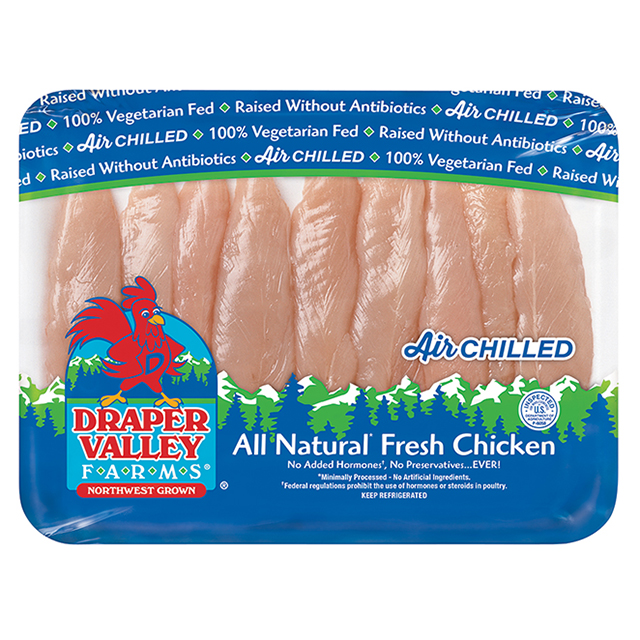 DRAPER VALLEY FARMS® Boneless Skinless Chicken Breast Tenders