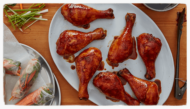 Butter Roasted Chicken with Soy Glaze