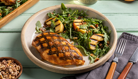 Bourbon Peach Grilled Chicken