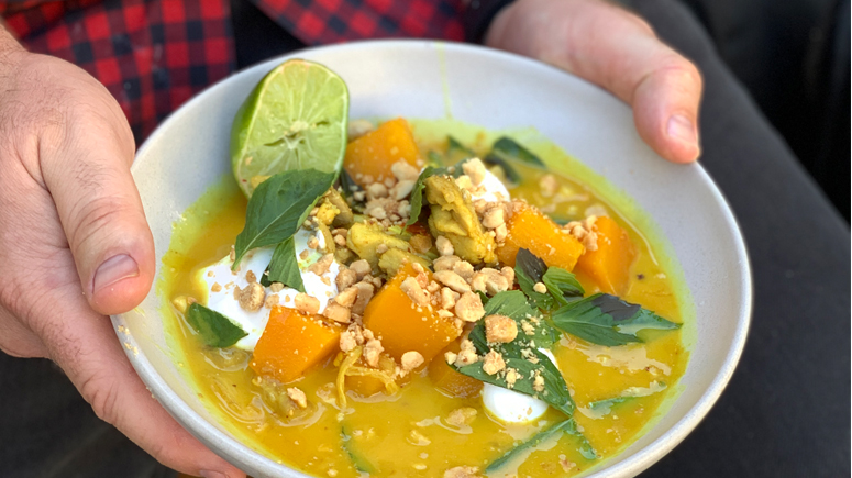 Coconut Chicken and Autumn Squash Curry