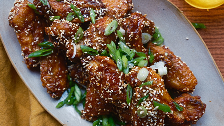 Korean Style Air Fry Chicken Wings