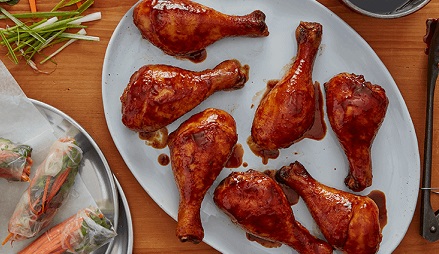 Butter Roasted Chicken with Soy Glaze